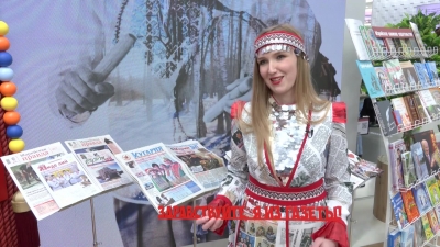 Газетное платье, ваша обложка, трудности марийской словесности: чем удивили СМИ из Марий Эл на ВДНХ?