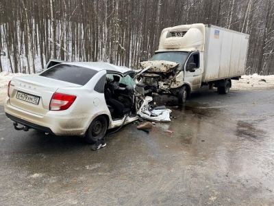В Звениговском районе в ДТП погибли два человека