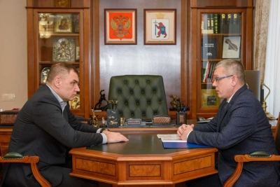 Юрий Зайцев провел рабочую встречу с Уполномоченным по правам человека в Марий Эл
