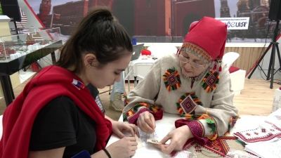 Марий Эл ТВ: Марийскую культуру представили на выставке-форуме «Россия»