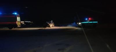 На Сернурском тракте столкнулись Лада «Приора» и Mercedes