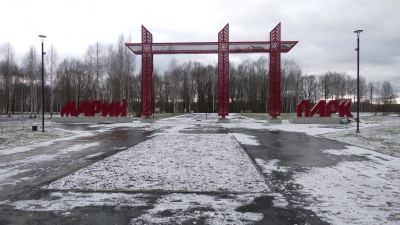 Марий Эл ТВ: В Йошкар-Оле продолжается строительство Марий парка по программе ФКГС