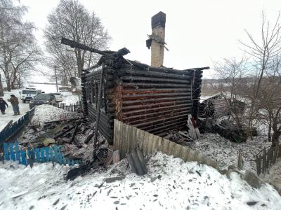 В Марий Эл на пожаре в честном доме погибла 85-летняя женщина