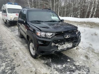 На трассе в Марий Эл в ДТП попал пожилой водитель «Нивы»