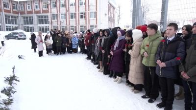 На урок мужества к учениками Лицея Бауманский пришли участники СВО