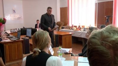 Республикысе ялозанлык министерствын коллегийын заседанийыштыже Советский район гыч фермер Сергей Гусевым саламденыт