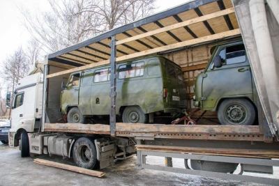Из Марий Эл в зону СВО отправлено пять внедорожников и другие вещи
