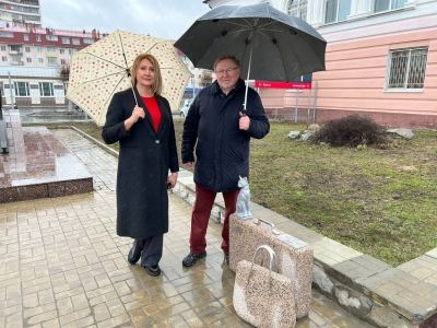 На железнодорожном вокзале Йошкар-Олы появился новый арт-объект