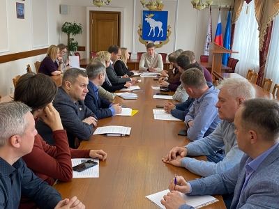 В мэрии Йошкар-Олы обсудили вопросы предстоящего благоустройства общественных территорий