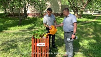 Марий Эл ТВ: Тӱвыра да каныме паркыште - Майатуллан пӧлеклалтше аллей