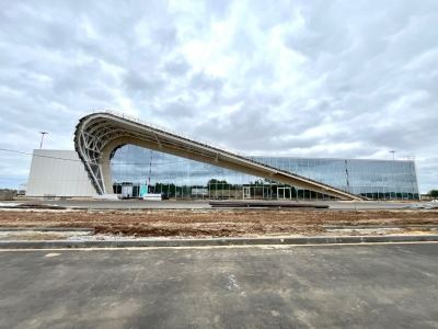 Новый пассажирский терминал аэропорта Йошкар-Олы готов более чем наполовину