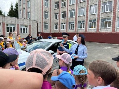 В летних пришкольных лагерях Марий Эл проходят уроки дорожной безопасности