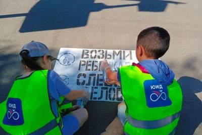 В Марий Эл на улицах появились социальные граффити