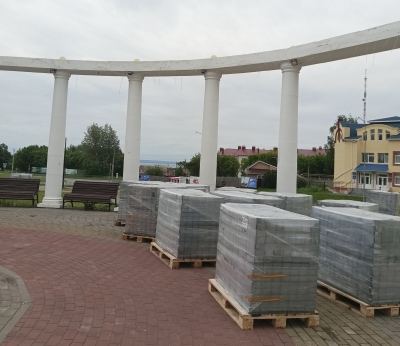 В техносквере Козьмодемьянска устраняют недочеты ремонта