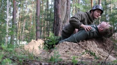Поисковики «Воскресения» воспроизвели события самого начала Великой отечественной войны