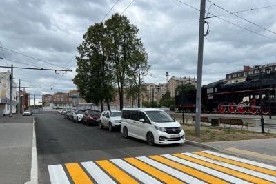 В Йошкар-Оле благоустроили привокзальную площадь