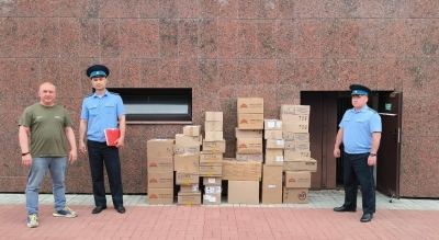 Судебные приставы Марий Эл отправили на фронт медикаменты для бойцов