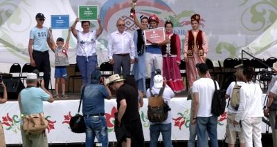В Марий Эл разыграли главный приз конных скачек федерального Сабантуя
