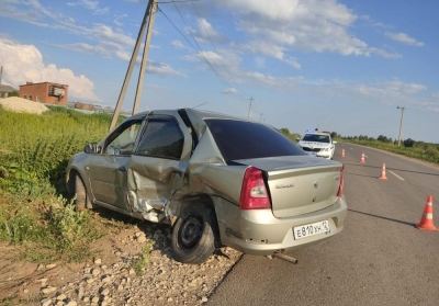 В Марий Эл по вине нетрезвого водителя двое человек оказались в больнице