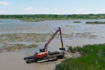 В Марий Эл более 43 миллионов направили на «оздоровление» водохранилища на реке Ошле