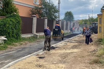 В Йошкар-Оле восстановили пешеходную зону в микрорайоне «Тарханово»