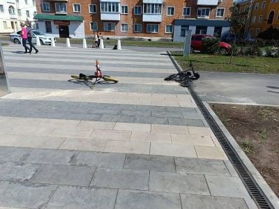 В Марий Эл 14-летняя девочка на мопеде сбила ребенка