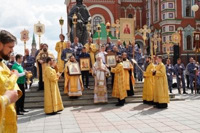В день крещения Руси в Йошкар-Оле прошел крестный ход
