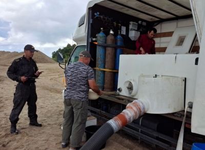 В Марий Эл в Волгу запустили более 22 тысяч мальков стерляди