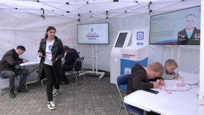 В Йошкар-Оле продолжает работать проект «Победная почта»