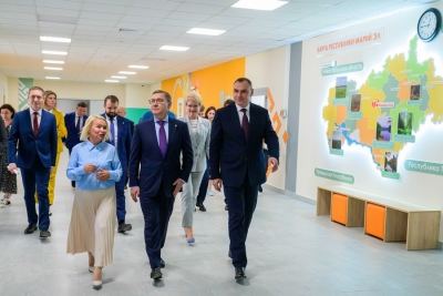 Глава Марий Эл посетил новую школу в микрорайоне «Восточный»