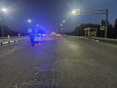 В Марий Эл водитель отечественной «легковушки» сбил пешехода
