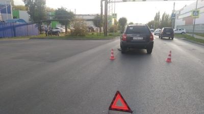 В Йошкар-Оле 18-летний мотоциклист столкнулся с иномаркой
