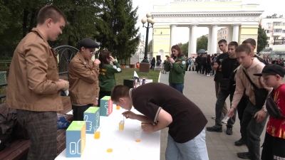 В Центральном парке Йошкар-Олы прошла акция «Живи трезво, Марий Эл»