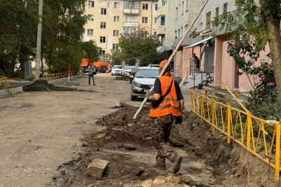 В Йошкар-Оле на улице Первомайской развернулись ремонтные работы