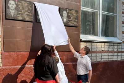 В Марий Эл открыли мемориальные доски в память о бойцах СВО