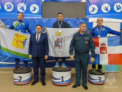 Пожарный из Марий Эл стал чемпионом ПФО по гиревому спорту