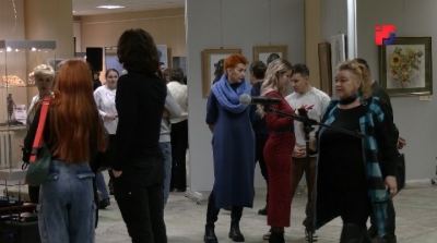 В Республиканском музее изобразительных искусств прошло открытие сразу двух выставочных проектов