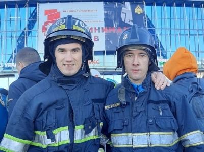 Огнеборцы из Марий Эл бросили «вертикальный вызов» небоскребу Северной столицы