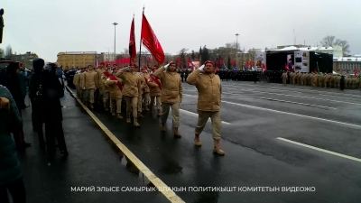 Марий Эл ТВ: Марий Элын юнармеец-влакше - Шарнымаш Парадыште