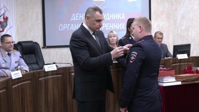 Глава Марий Эл вручил награды правоохранителям