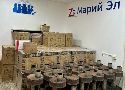 Из Марий Эл в зону СВО отправили окопные печи и антидроновую установку