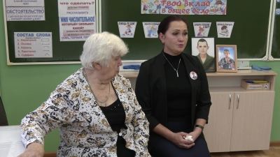 Мамы бойцов СВО пришли на «Разговор о важном» в Козьмодемьянский лицей