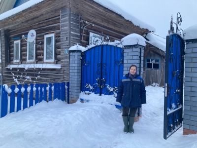 В Марий Эл подключили к газу домовладение семьи участника СВО
