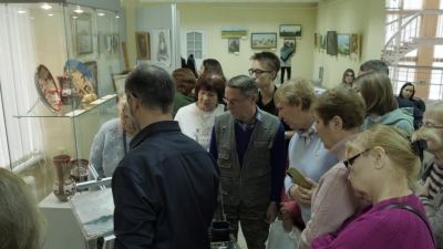 Марий Эл ТВ: Сергей Алдушкин Республикысе сӱретсымыктыш тоштерыште мастарлык классым эртарен