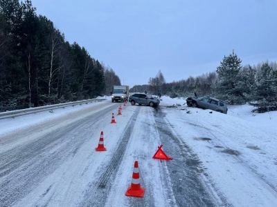 В Марий Эл выезд на «встречку» стал причиной трёх ДТП