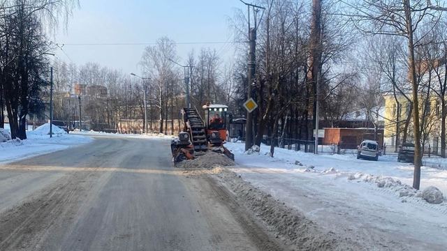 С начала зимы из Йошкар-Олы вывезли более 84 тысяч кубов снега