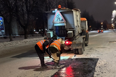 На этой неделе в Йошкар-Оле начался ямочный ремонт дорог