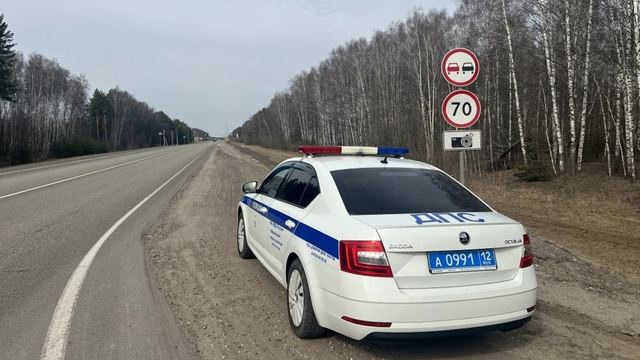 В районах Марий Эл проводится рейд «Встречная полоса»