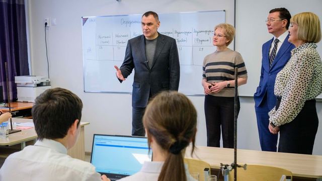 Глава Марий Эл побывал в обновлённой Шиньшинской средней школе