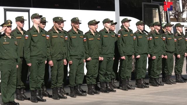 Призывники из Йошкар-Олы отправились служить в войска Южного военного округа